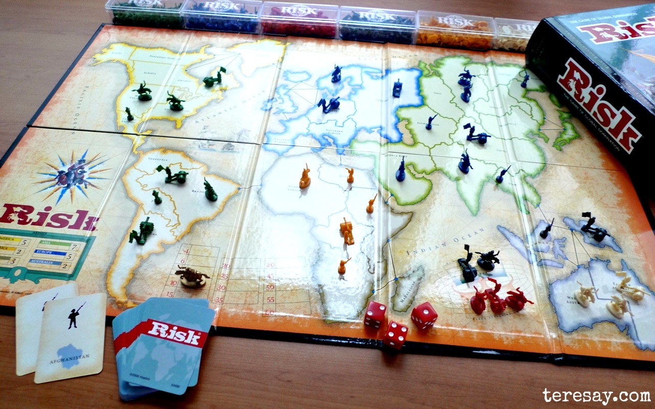 the risk rules board game
