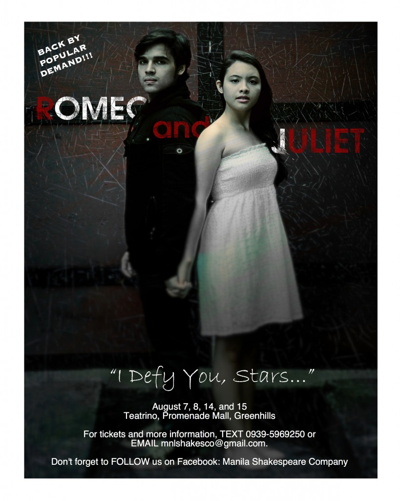 Romeo & Juliet Poster (rerun)