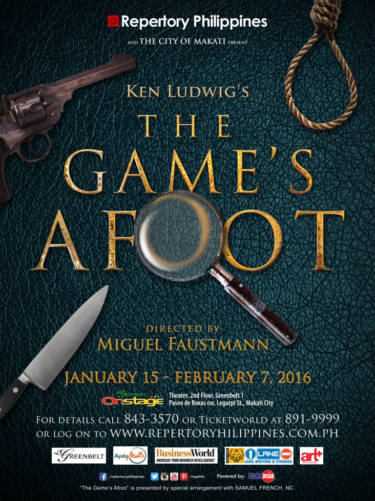 Repertory1_THE GAME'S AFOOT